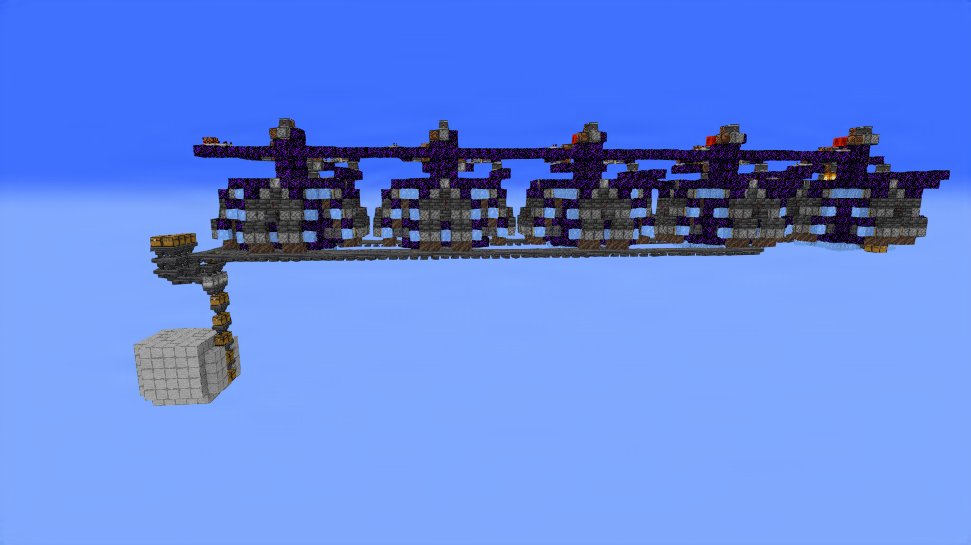 5 module overworld basalt farm with auto smelter for donutsmp preview